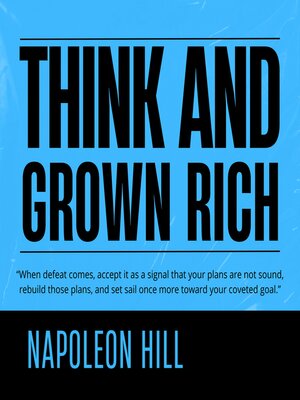 cover image of Think and Grow Rich